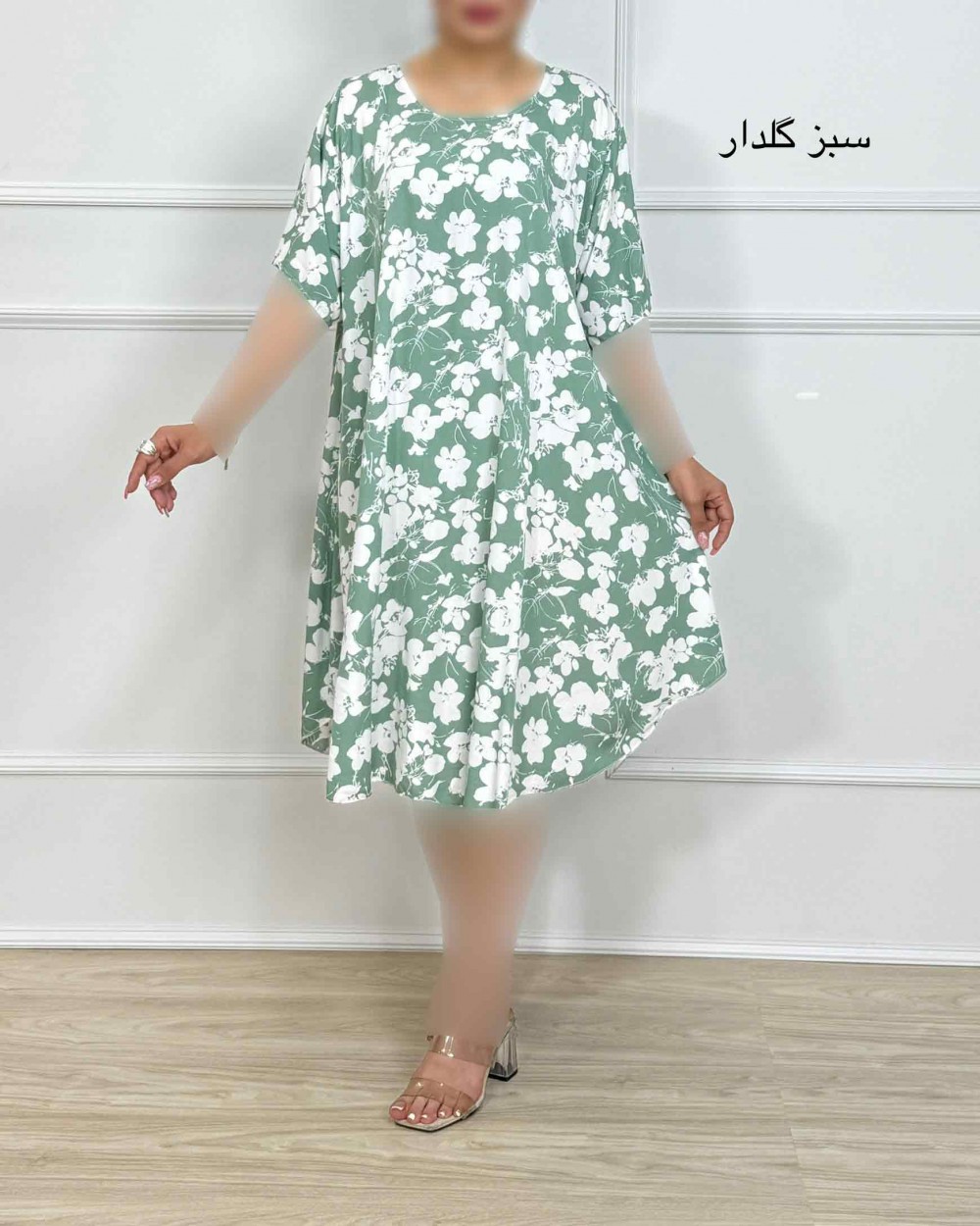 پیراهن نخی زنانه