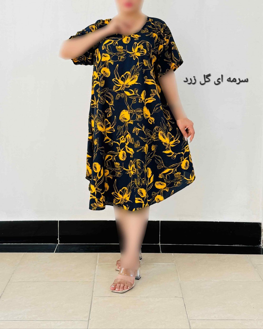 پیراهن نخی زنانه