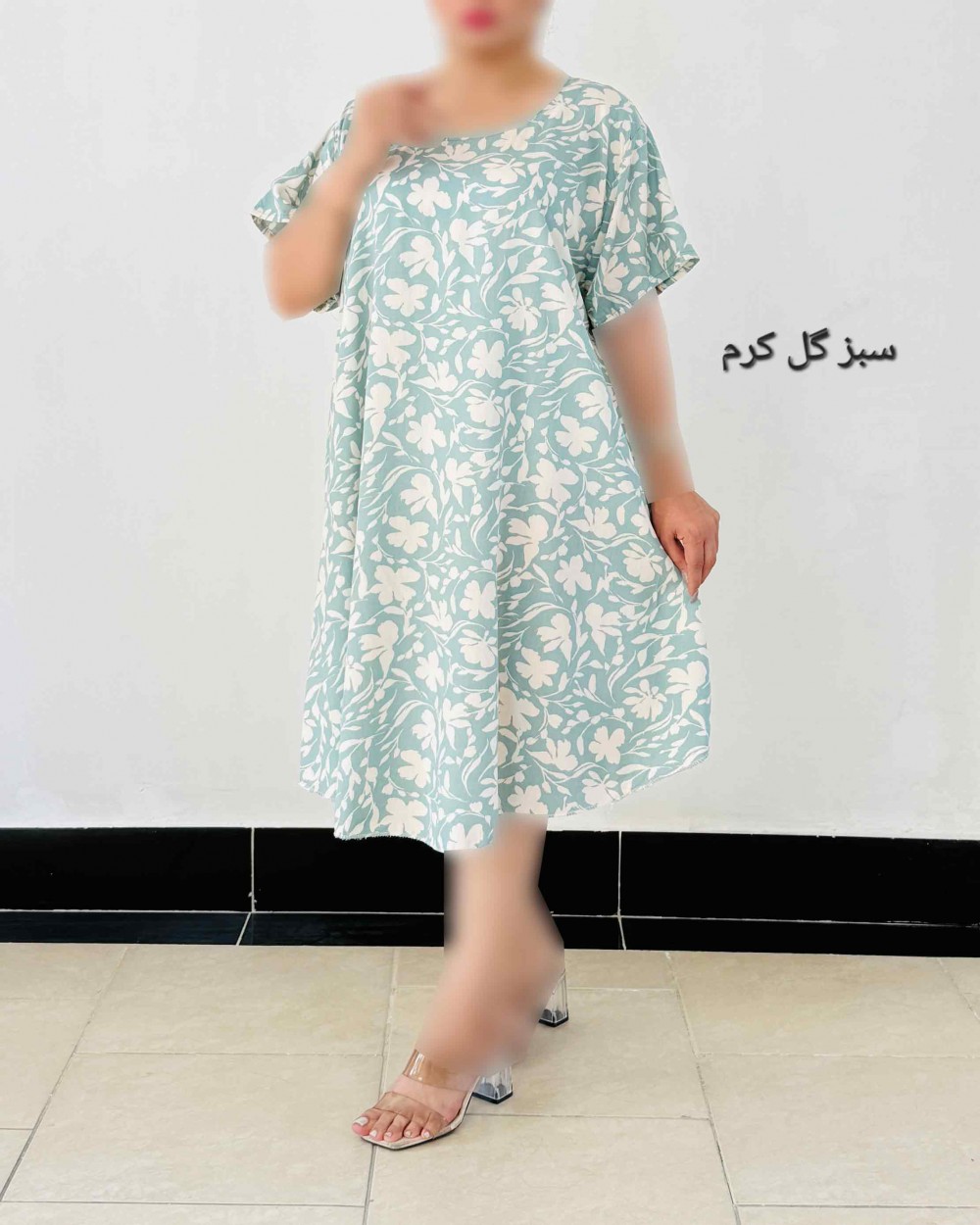 پیراهن نخی زنانه