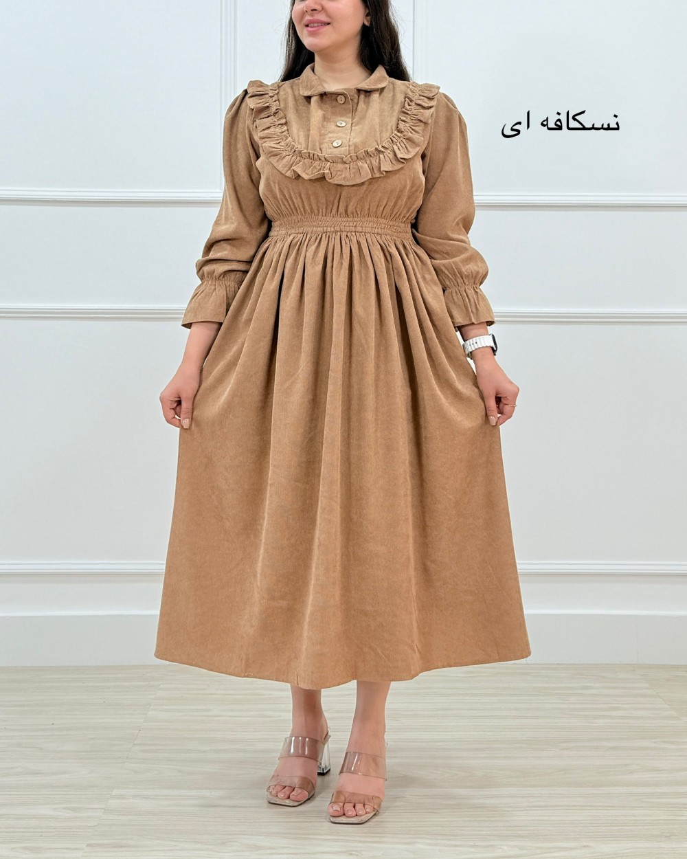 پیراهن زنانه نازلی┃حسام استایل