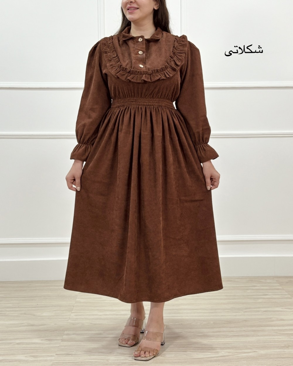 پیراهن زنانه نازلی┃حسام استایل