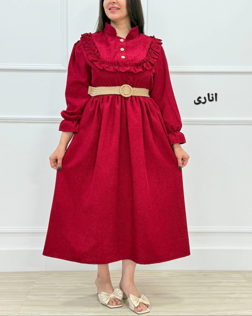 پیراهن زنانه نازلی┃حسام استایل