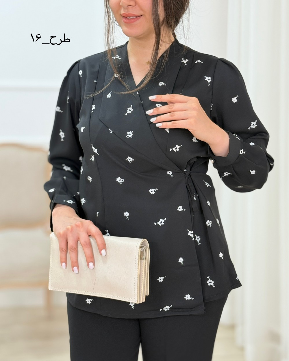 شومیز زنانه پریا  کد محصول 1701