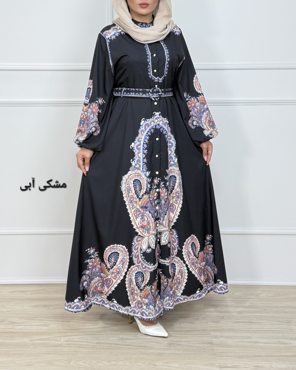 پیراهن ترک آلان _ کد 1227 ( آستین کش )