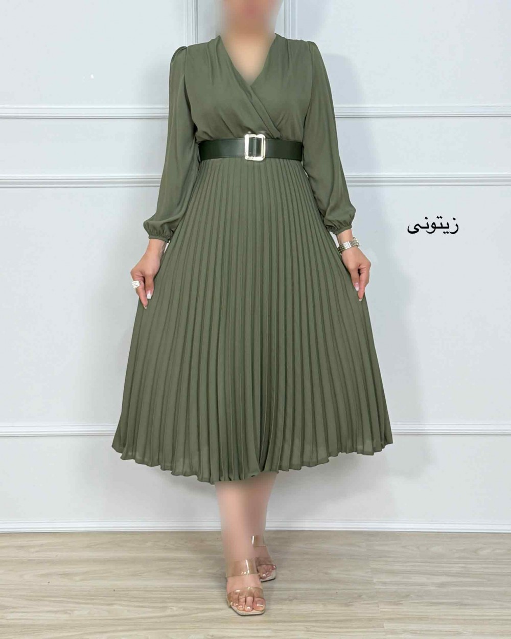 پیراهن حریر پلیسه _ کد محصول 1246