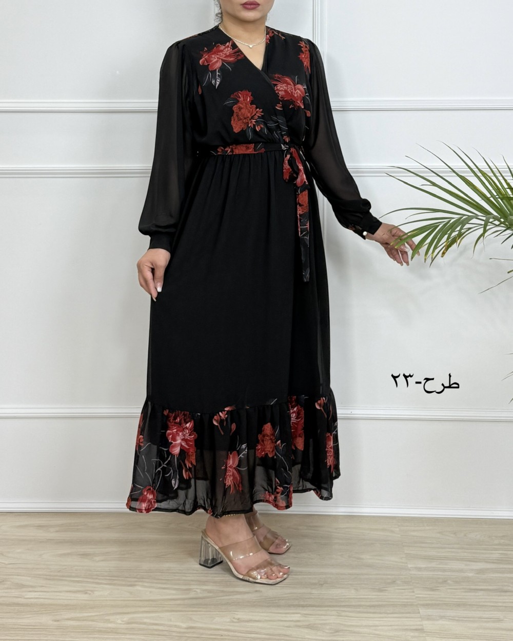 پیراهن حریر ایلماه 3 - کد 094