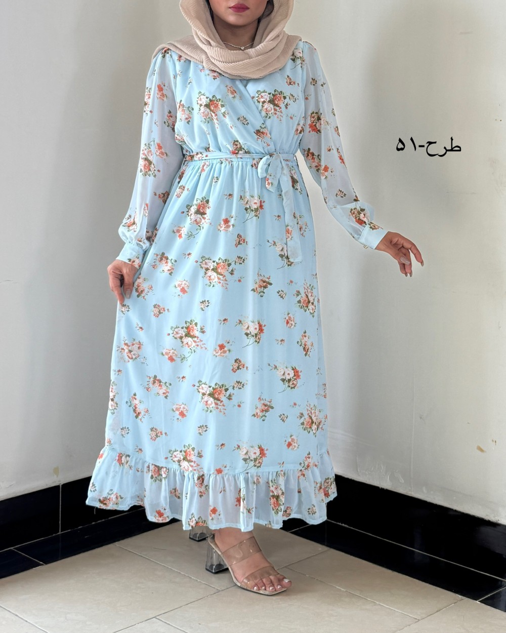 پیراهن حریر ایلماه 4 _ کد محصول 094