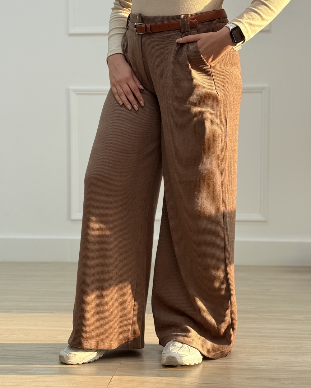 شلوار آرنوش  مخمل کبریتی  _ کد محصول 1441