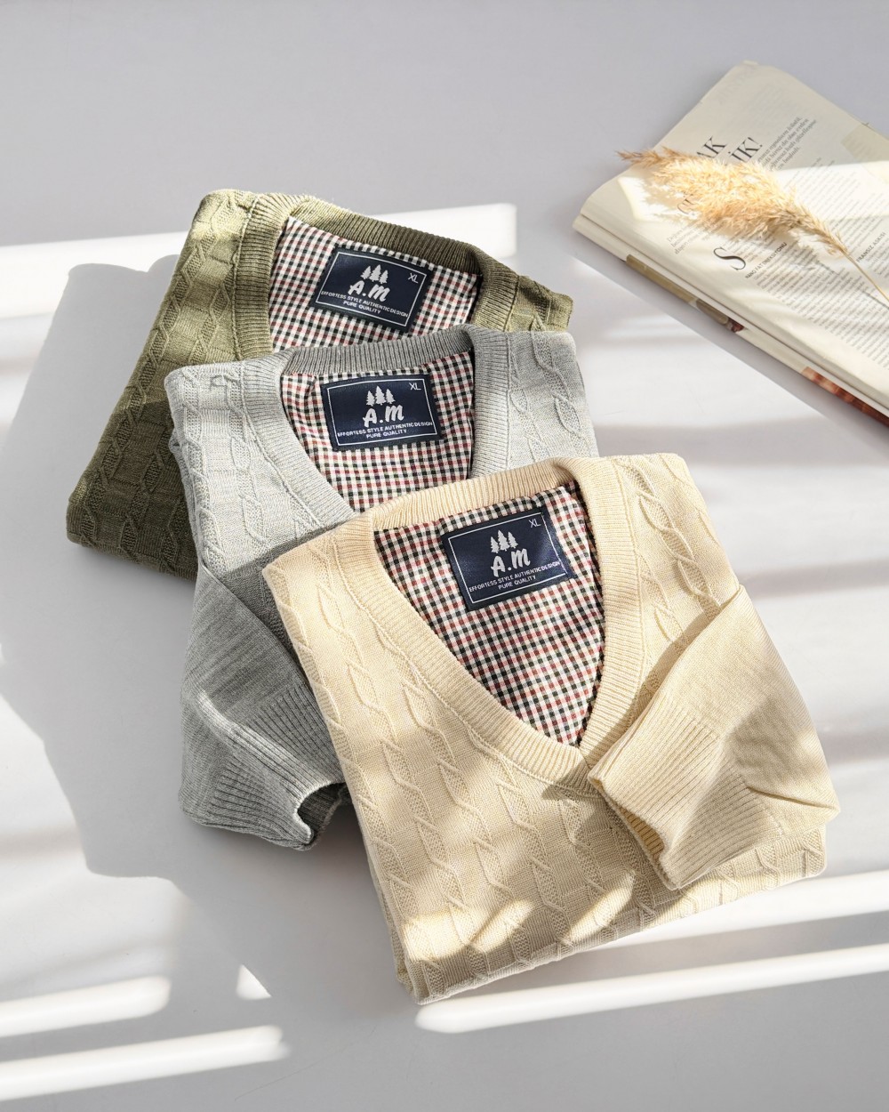 پلیور مردانه آتان کد محصول 1447