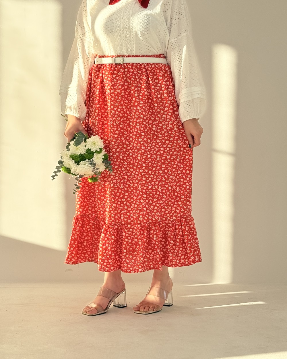 دامن یلدایی پفکی 5 -کد محصول 1070