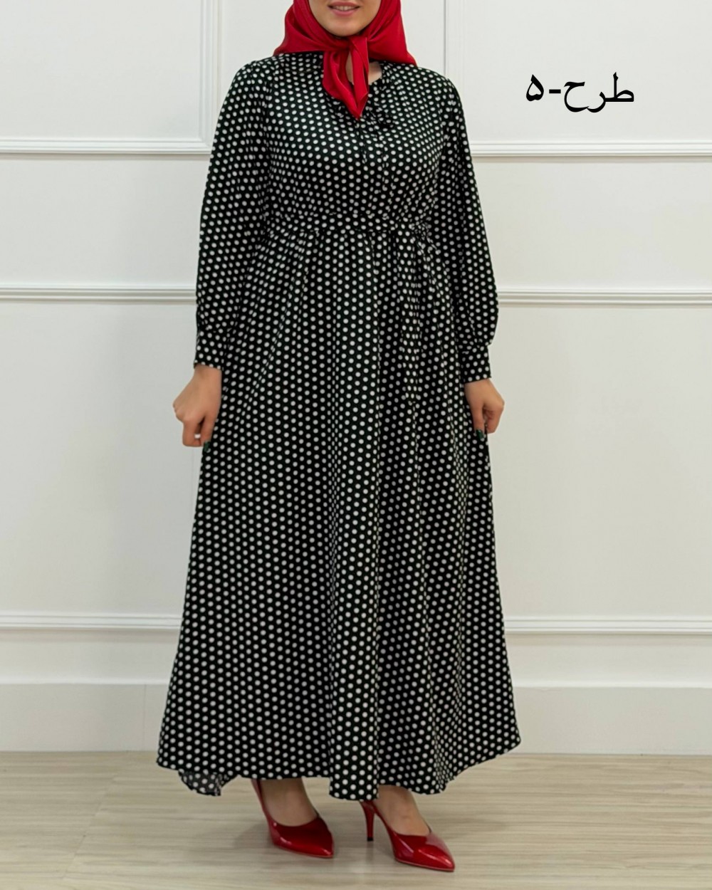 پیراهن حریر نوگل کد محصول 1527