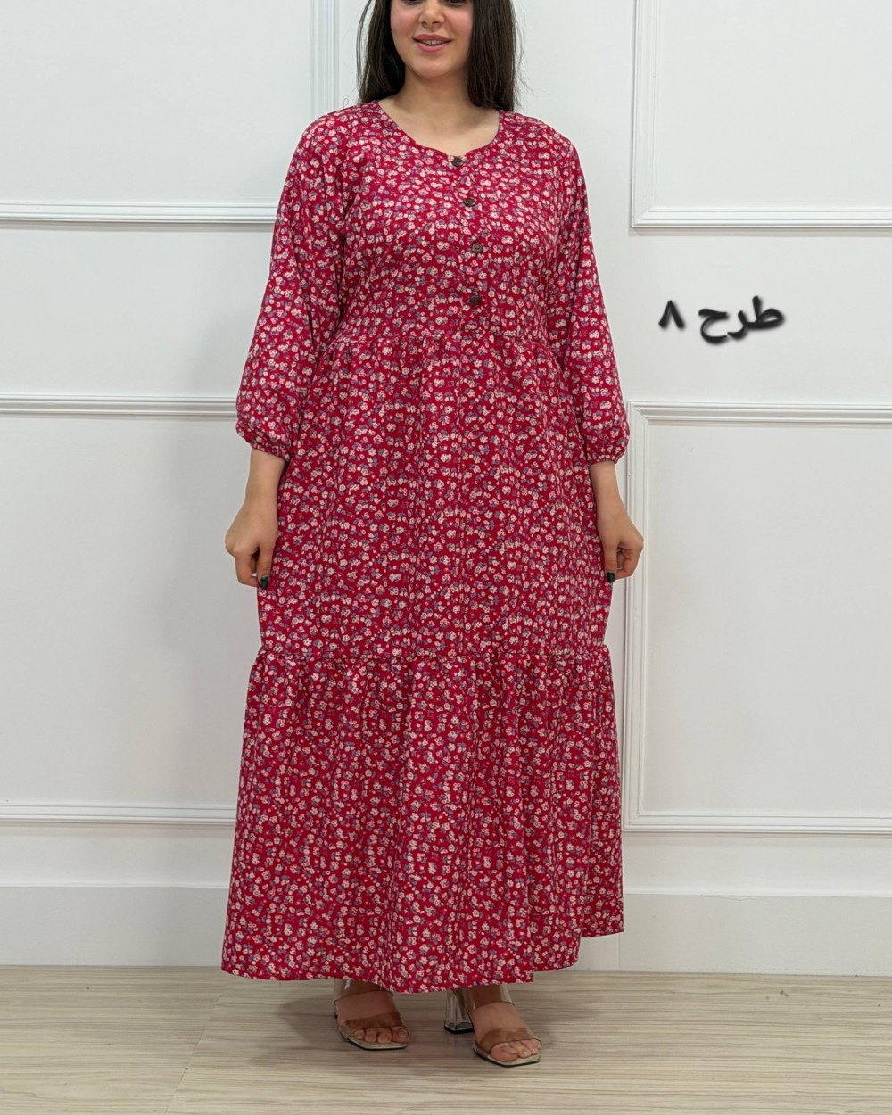 پیراهن سروناز پفکی کد محصول 873