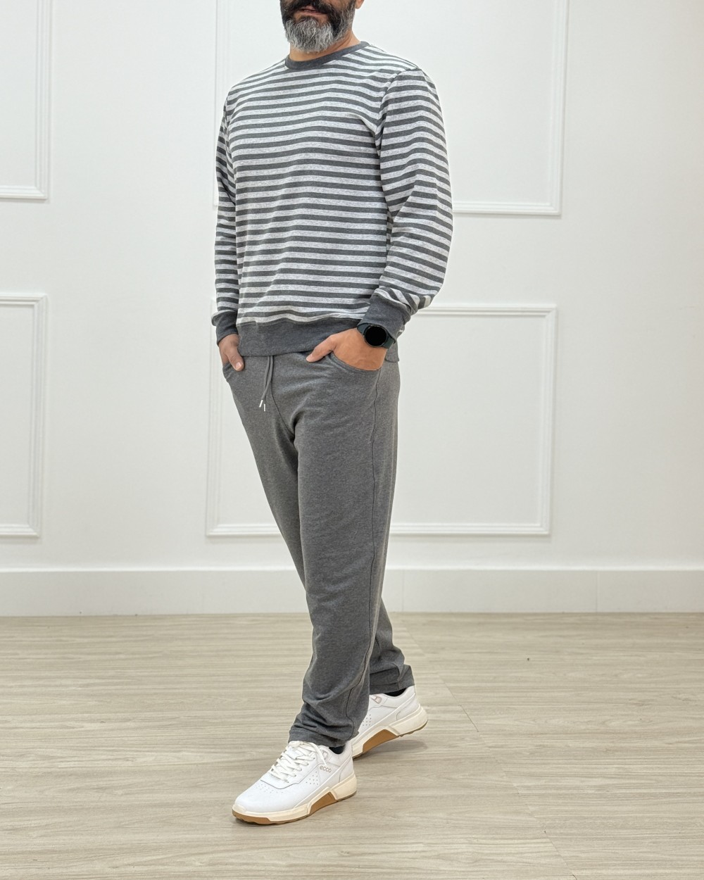 ست بلوز شلوار راه راه مردونه - کد محصول