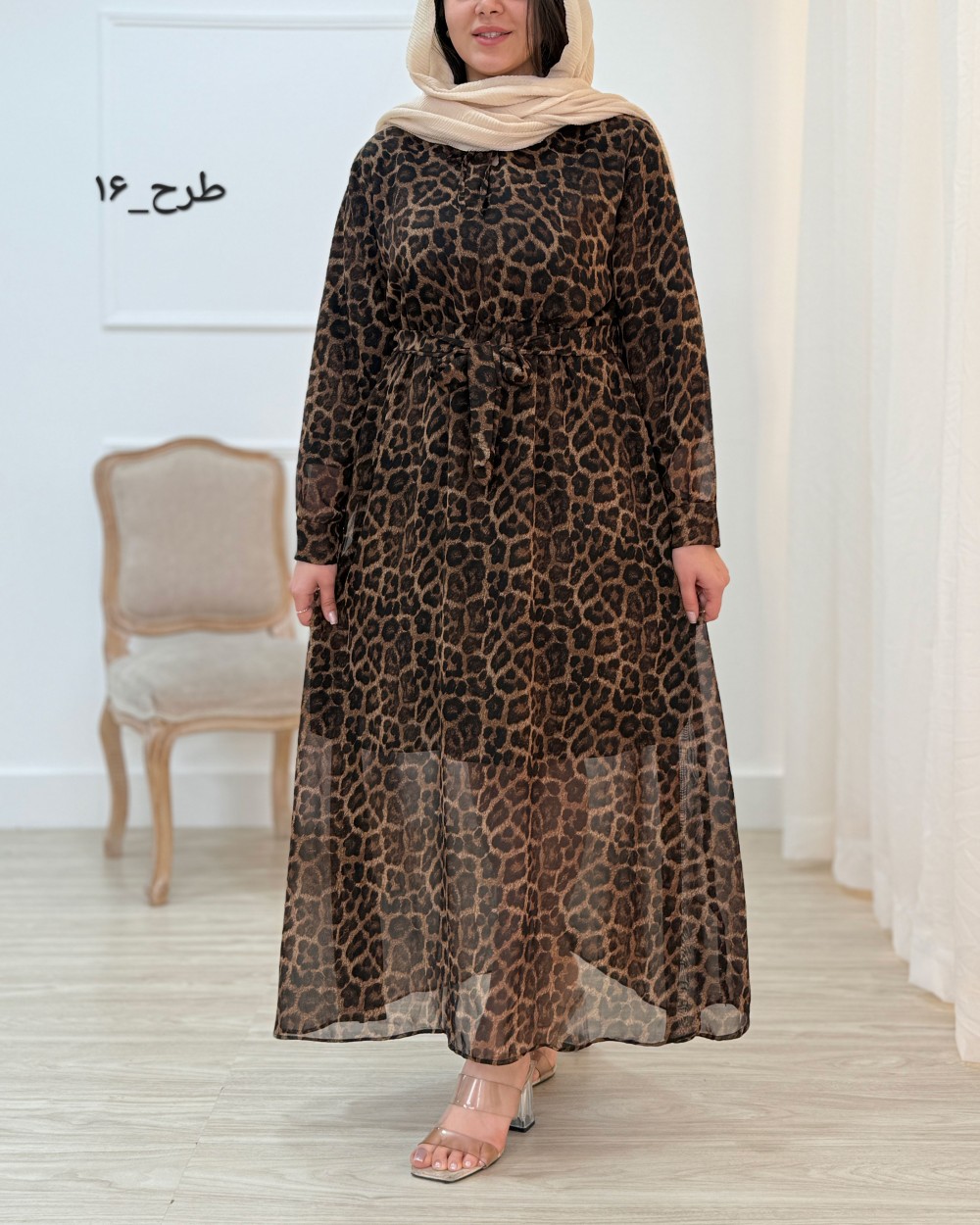 پیراهن حریر نوگل کد محصول 1527