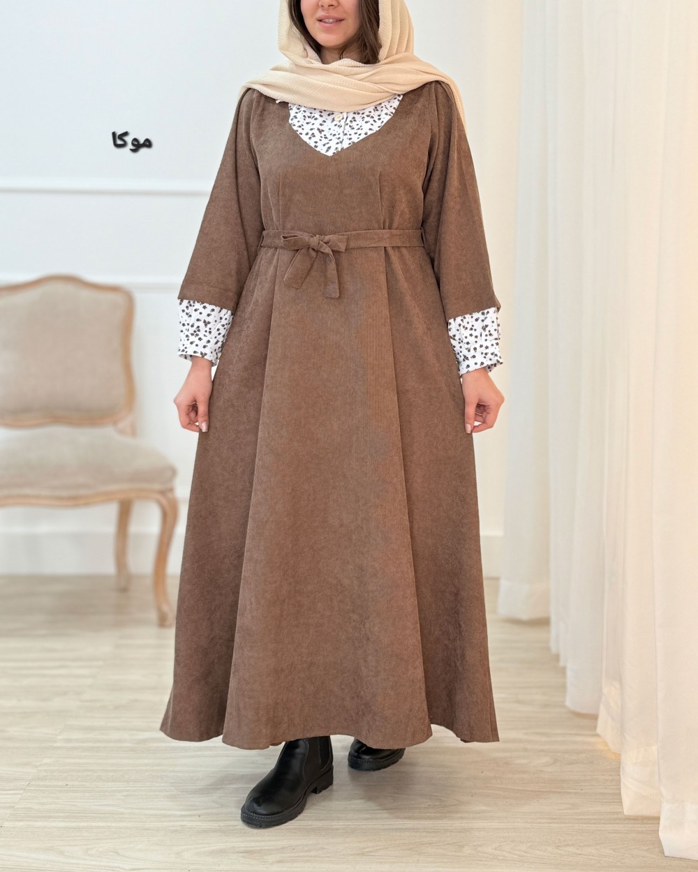 پیراهن کبریتی آروشا کد محصول 1368