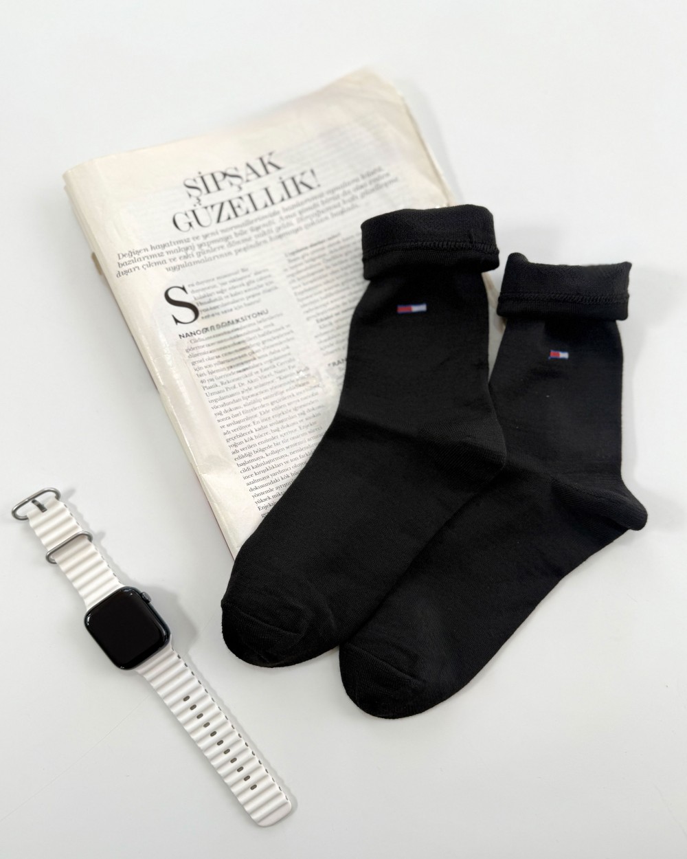 جوراب مشکی مردانه کد 1064