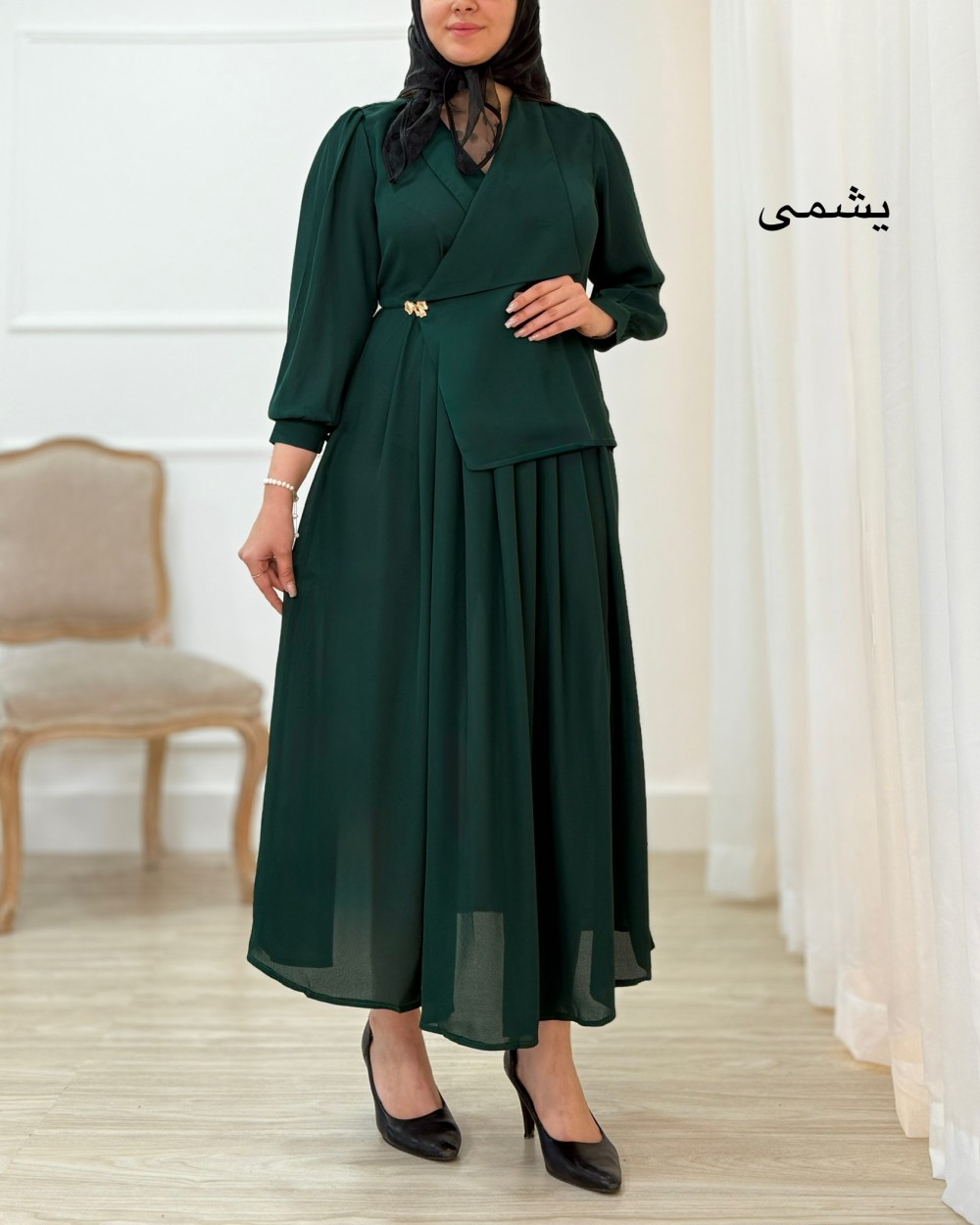 پیراهن حریر الماس کد محصول 1571