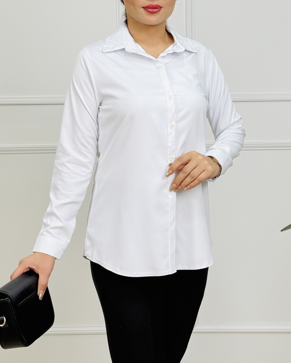 شومیز سفید فریده _ کد محصول 101