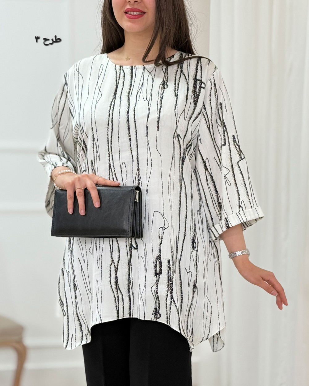 تونیک زنانه صفورا کد محصول 1597