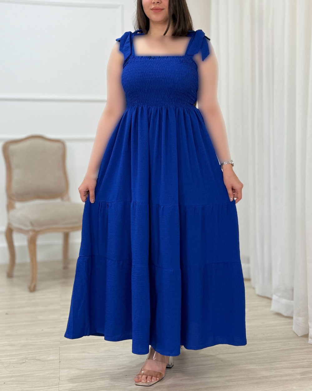 پیراهن بلند ساحلی ملوس محصول 1603