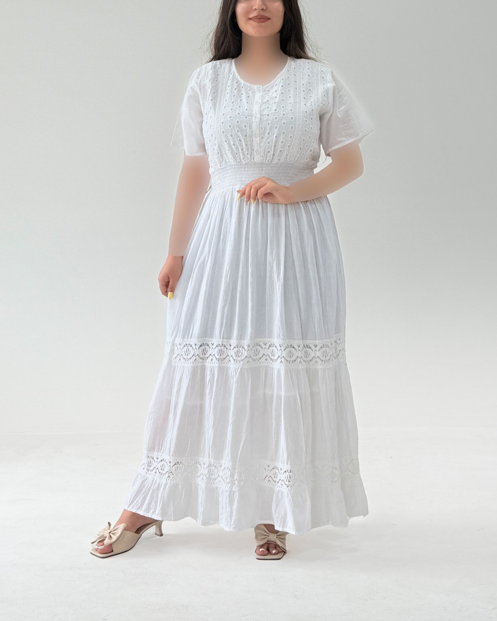 پیراهن زنانه شمیم کد 1863