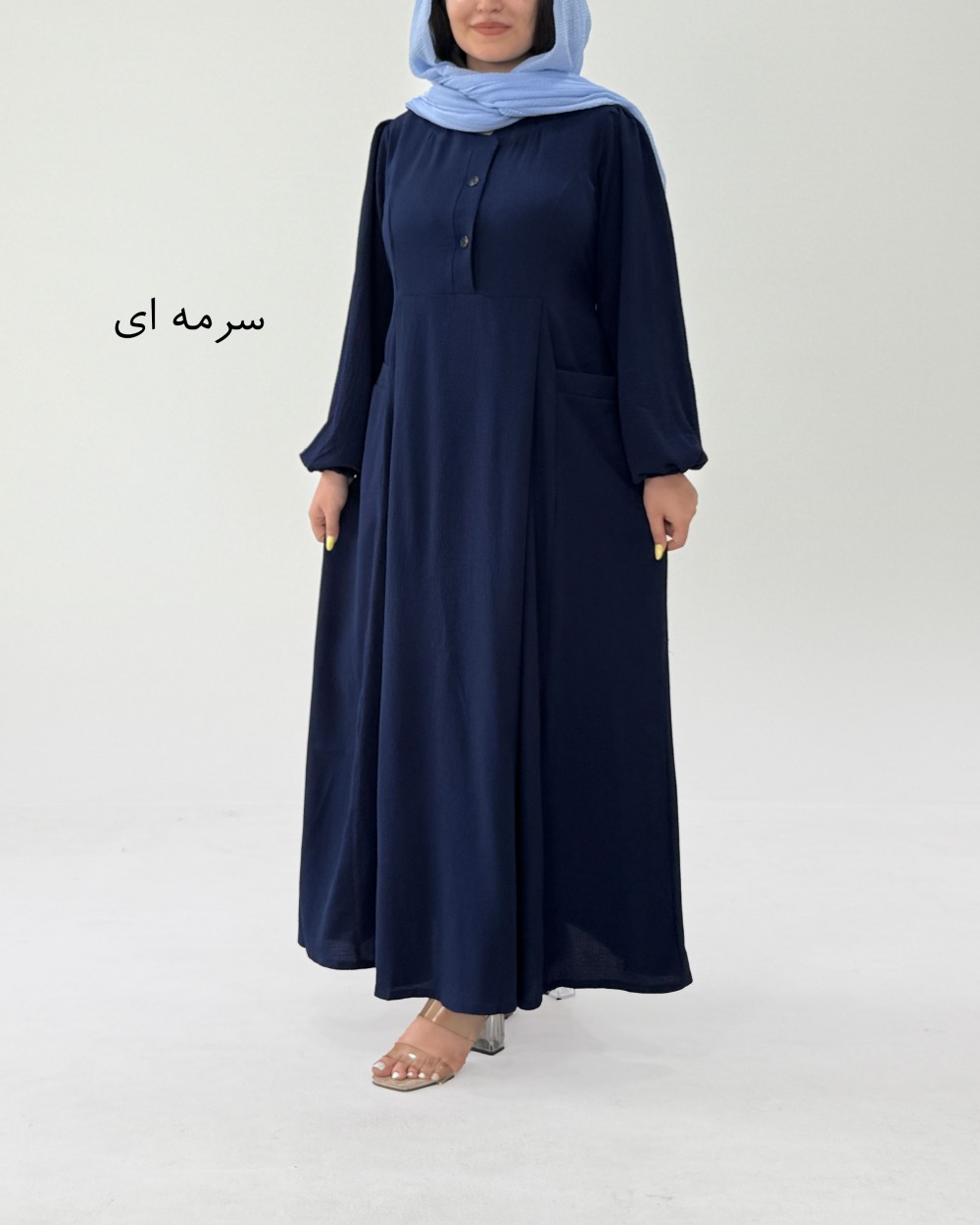 پیراهن مانتویی شانا کد 1864